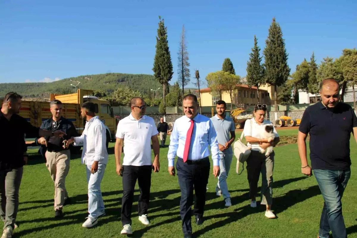 mugla ataturk stadyumu insaati devam ediyor Yy1GbPFS