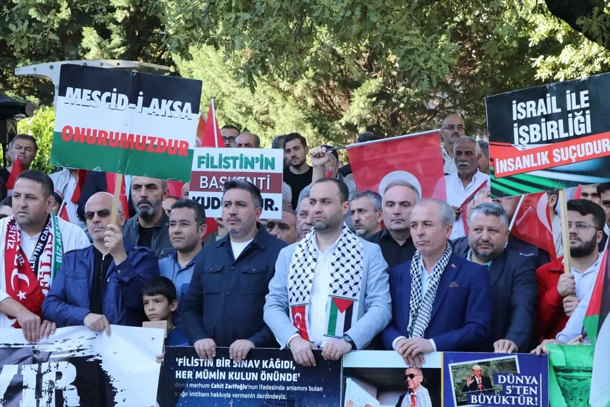 cankirida gazzeye destek gosterisi 9llmfaBH