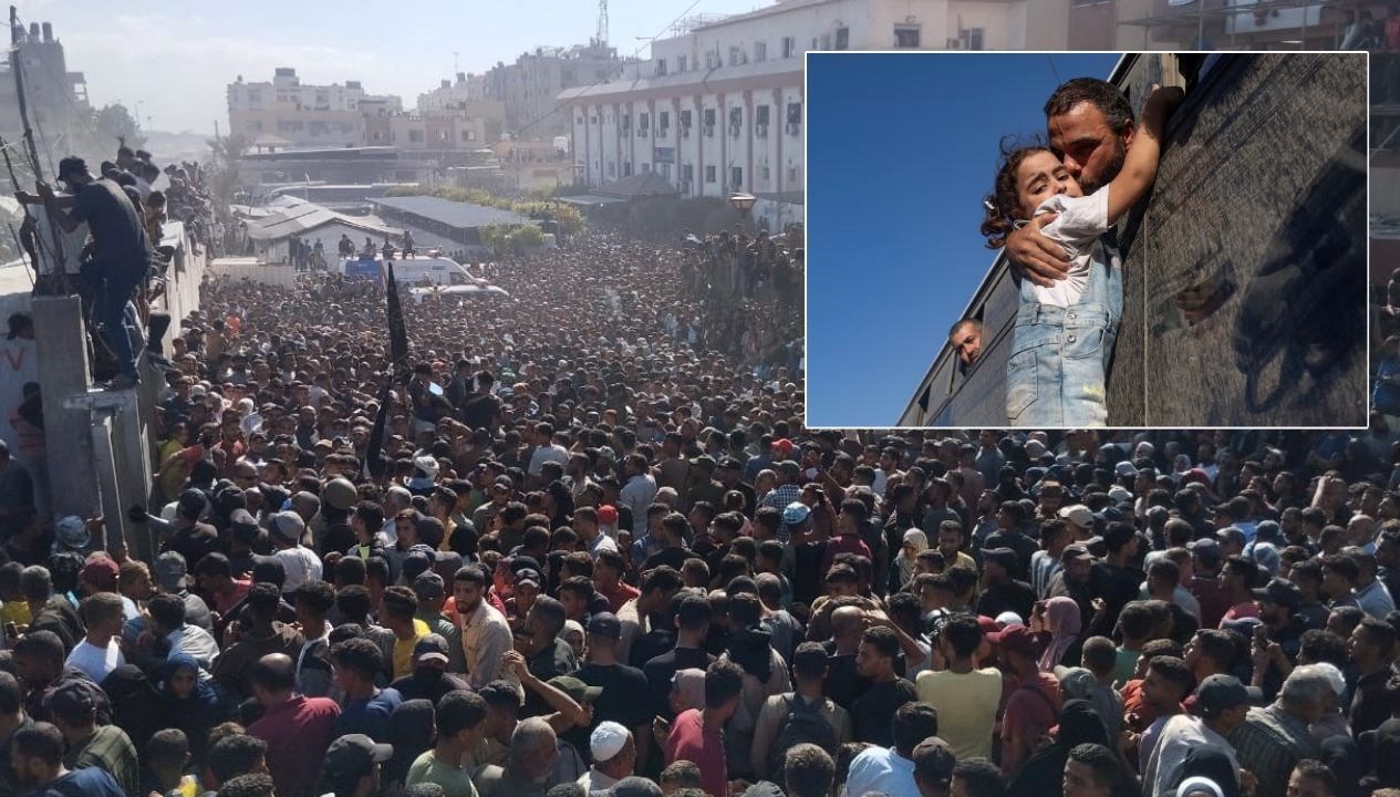 gazzede ateskesfilistinli rehineleri on binler karsiladi SEcPqFWV.jpg