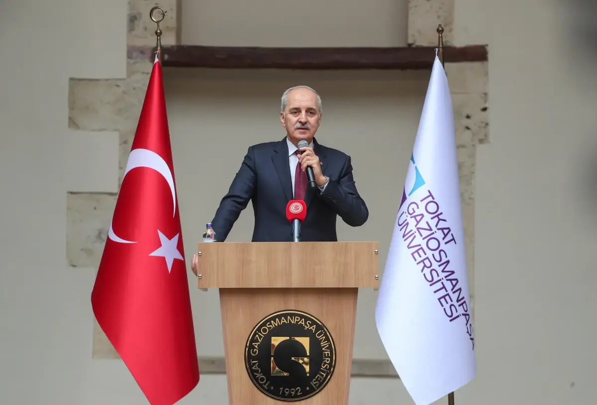 tbmm baskani kurtulmustan gazze aciklamalari zulum ve baris temasi TXUlwd48
